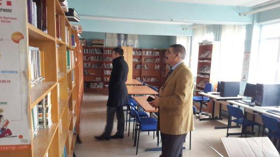 Çavdarhisar Halk Kütüphanesi ve Halk Eğitimi Merkezi Ziyaret Edildi.